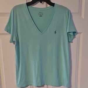 Polo Ralph Lauren Aqua Color T-shirt